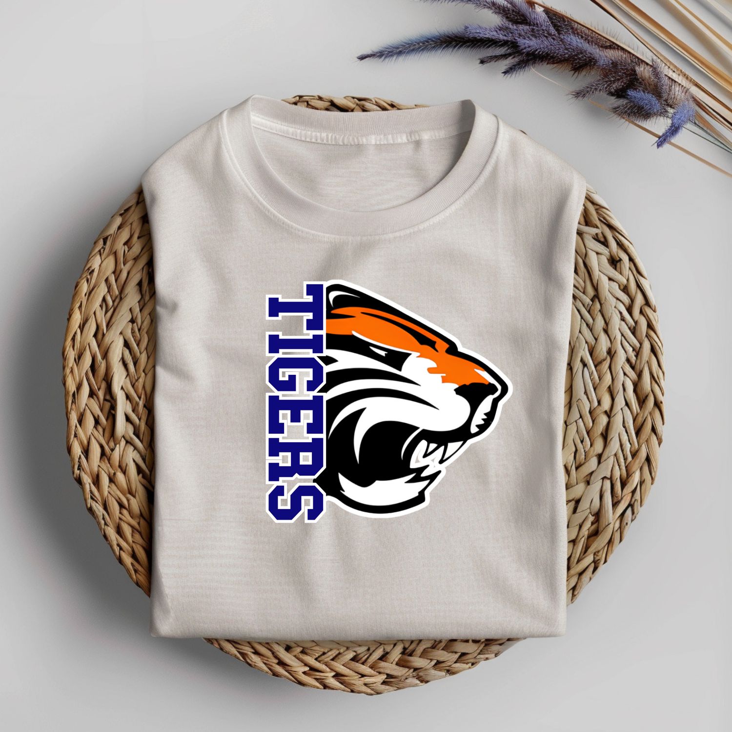 SPLIT LOGO SCHOOL SPIRIT