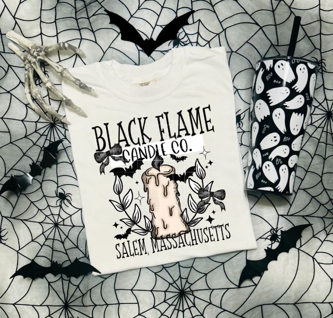 BLACK FLAME BLACK CANDLE CO.