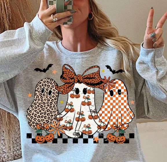 Leopard Pumpkin Girly Ghost