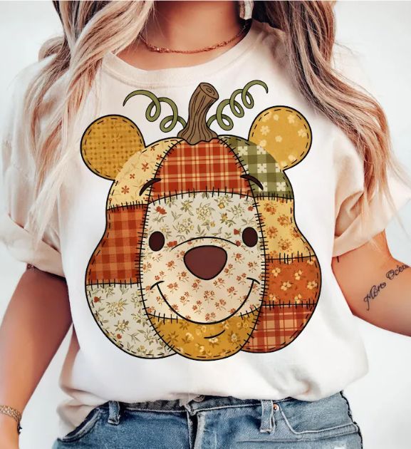 PATCHWORK FALL POOH