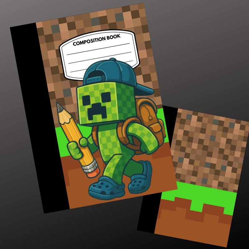 CREEPER KID COMPOSITION NOTEBOOK