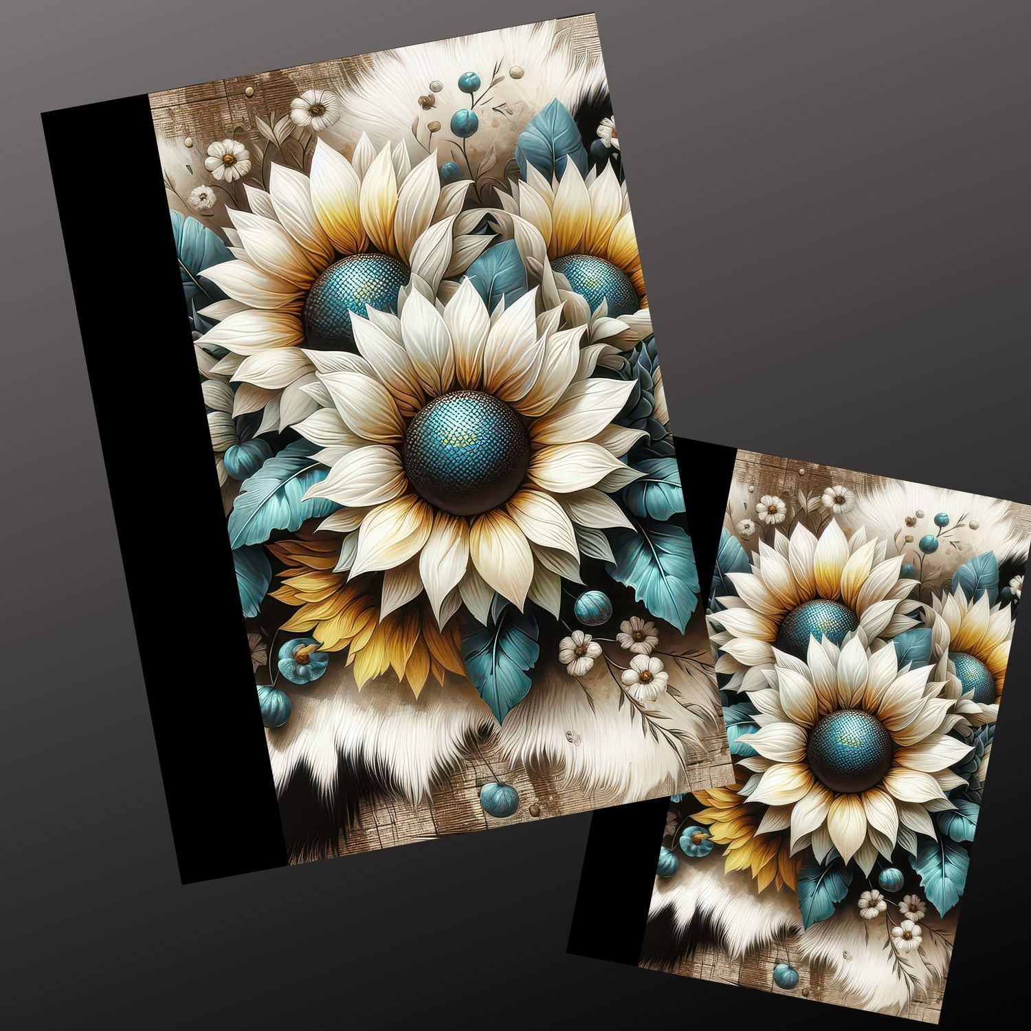SUNFLOWERS COMPOSITION NOTEBOOK