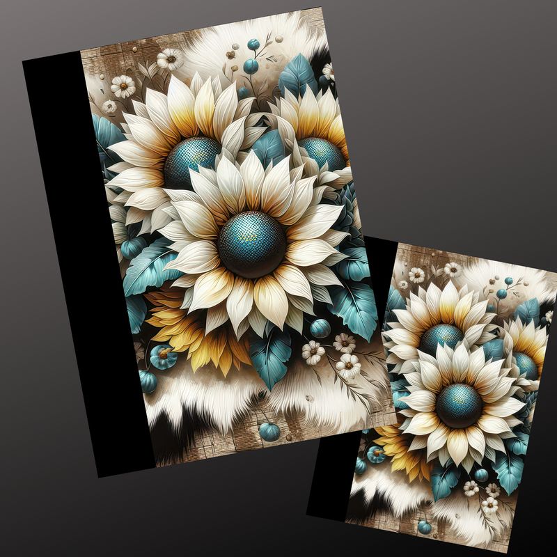 SUNFLOWERS COMPOSITION NOTEBOOK