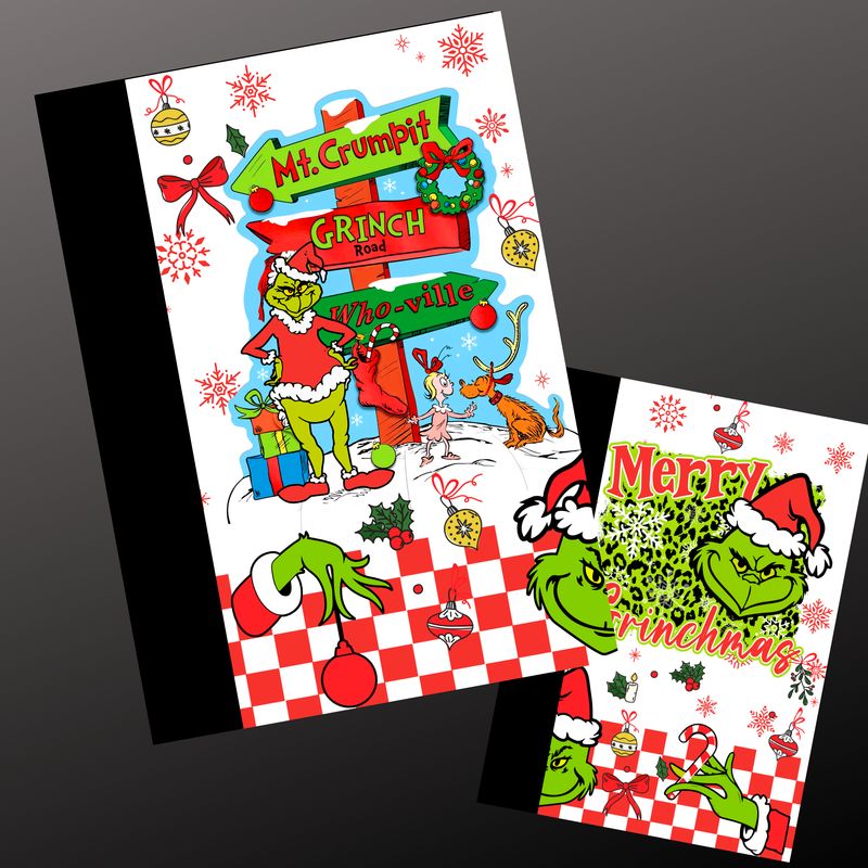 GRINCH COMPOSITION NOTEBOOK