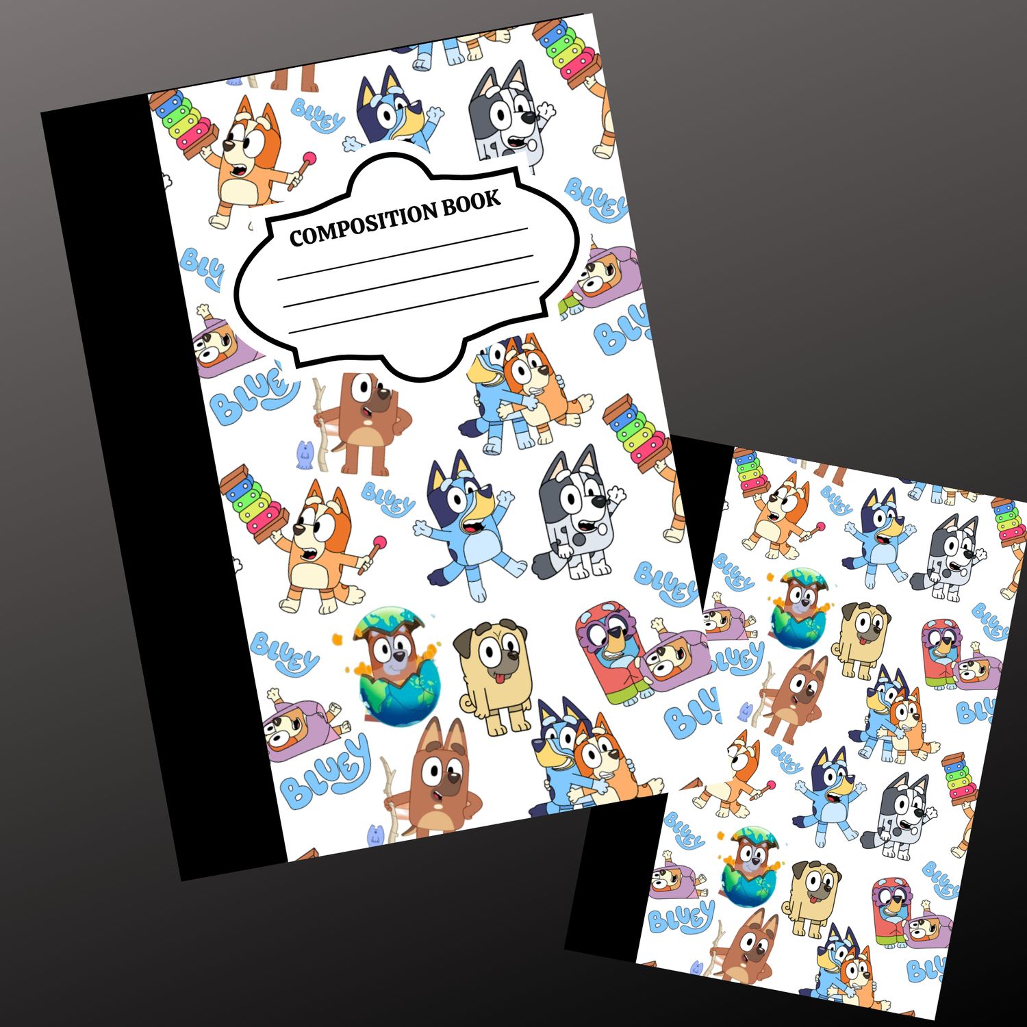 BLUEY COMPOSITION NOTEBOOK
