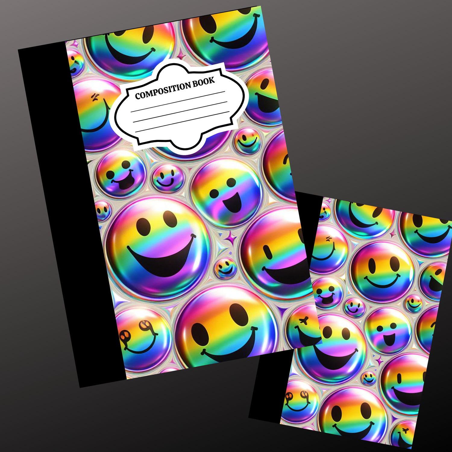 SMILEY FACE COMPOSITION NOTEBOOK