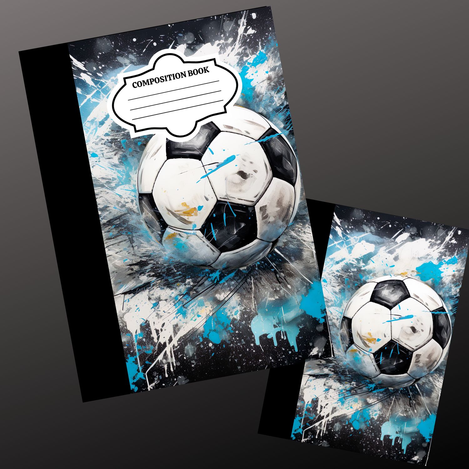 SOCCER COMPOSITION NOTEBOOK