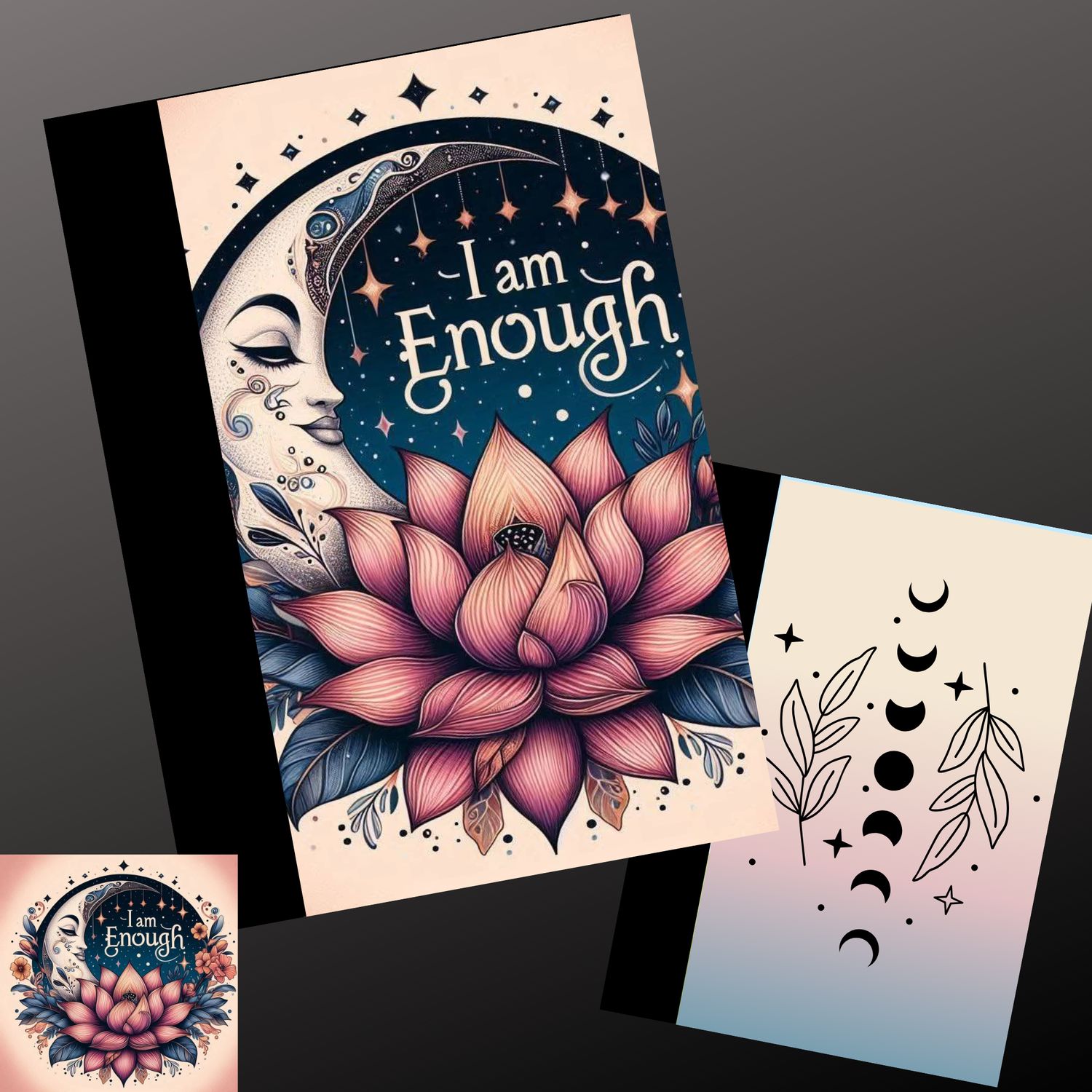 I AM ENOUGH COMPOSITION NOTEBOOK
