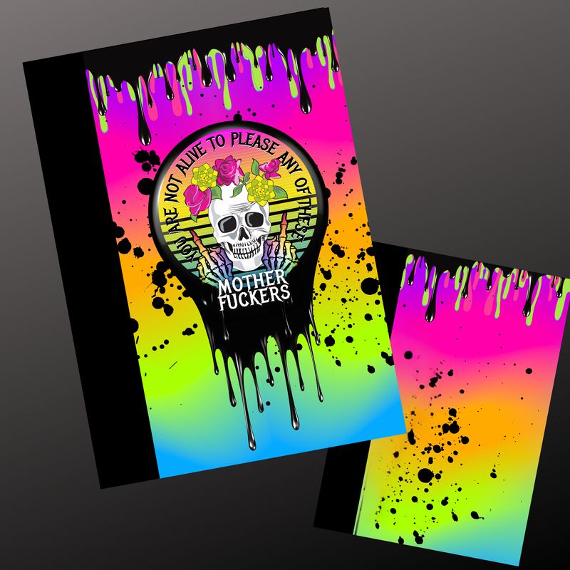 YOU ARE NOT ALIVE TO PLEASE THESE MOTHER FUCKERS COMPOSITION NOTEBOOK