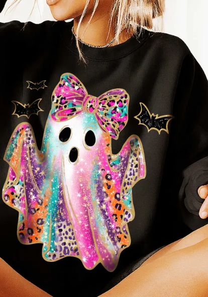 CUTE GLITTER GHOST