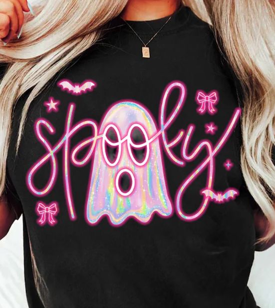 NEON SPOOKY GHOST