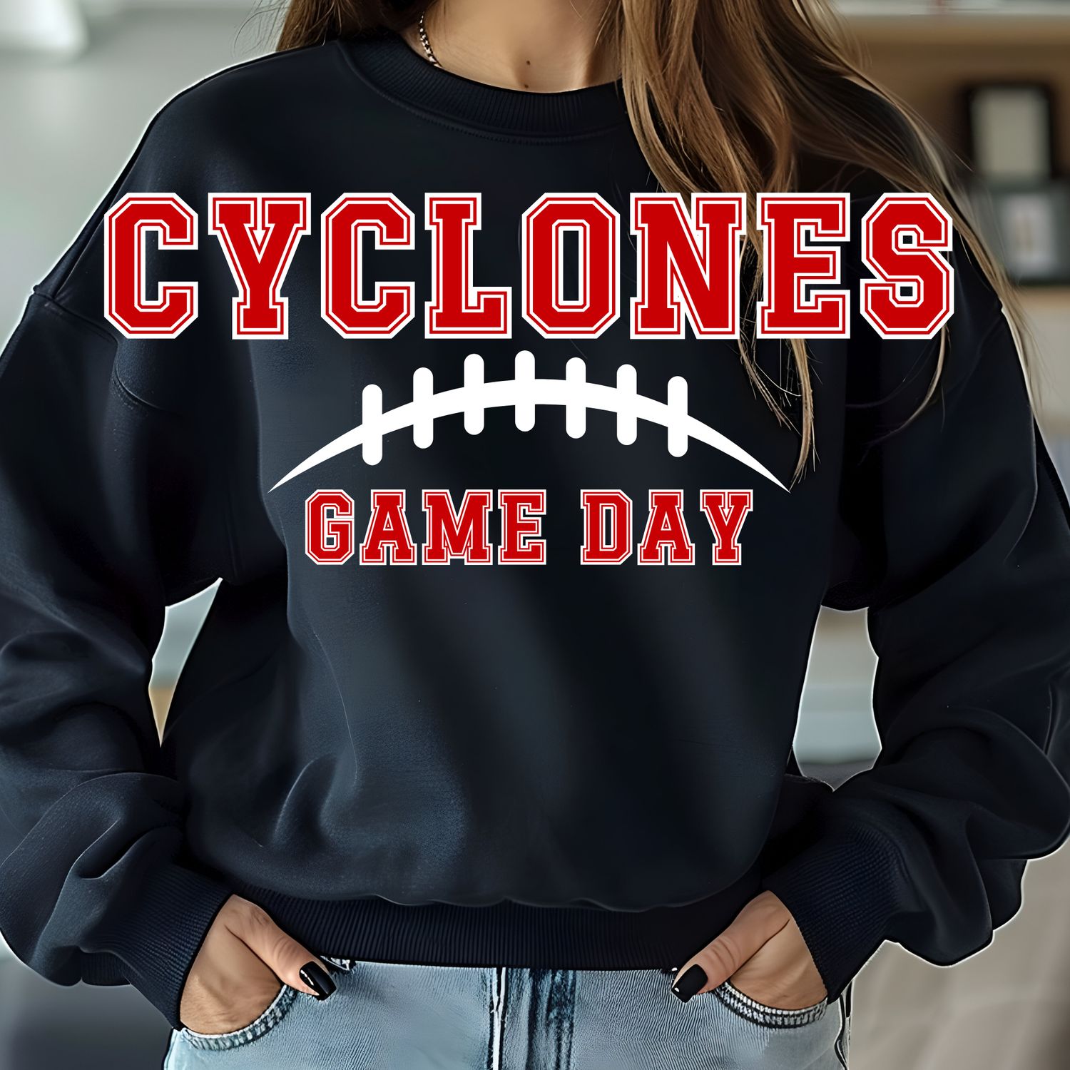 OVERSIZED CYCLONES GAME DAY!