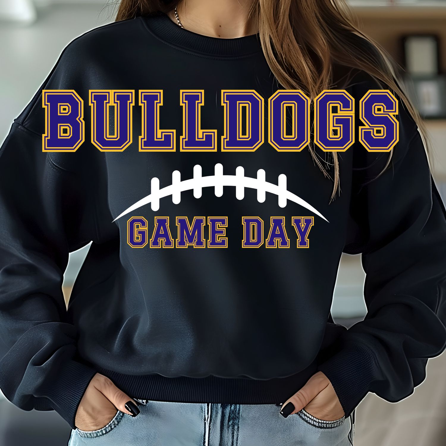 OVERSIZED BULLDOGS GAME DAY!