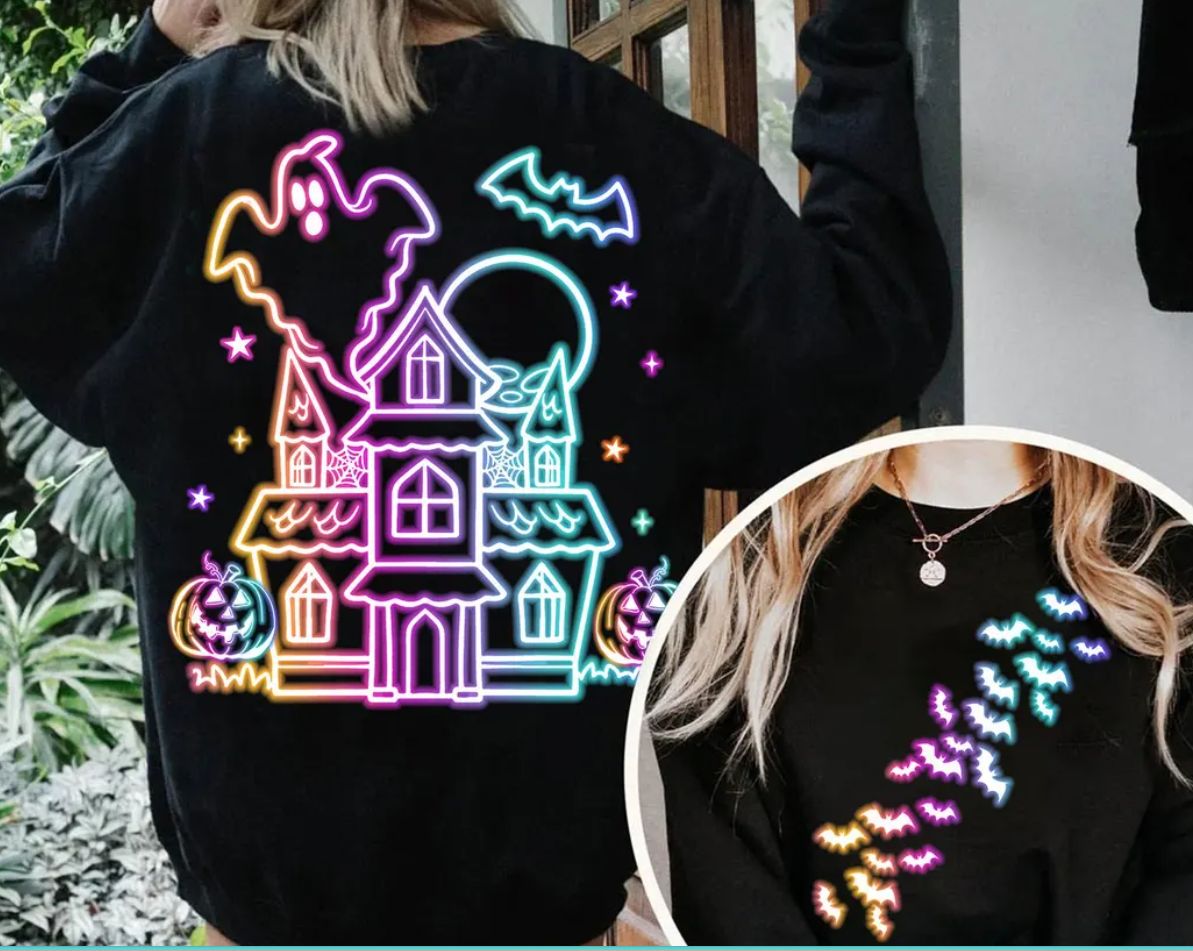 NEON HAUNTED HOUSE