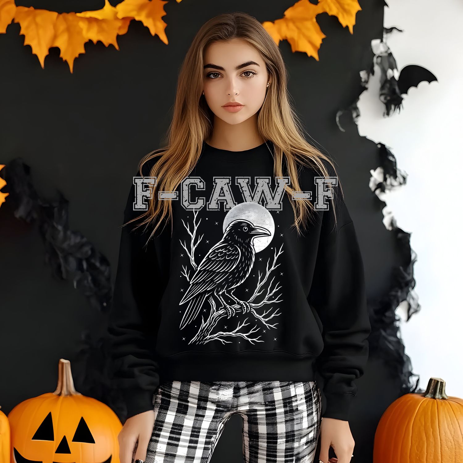 F-CAW-F W/CROW (OVERSIZED PRINT)