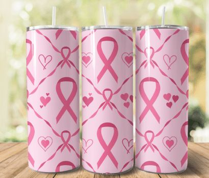 PINK RIBBON TUMBLER