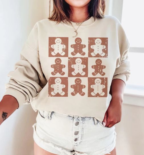 CHECKERED GINGERBREAD MAN