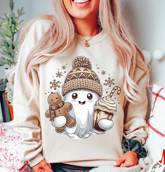 Cute Christmas Ghost