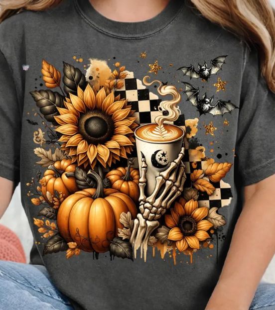 Skeleton Coffee Pumpkin Spice Latte