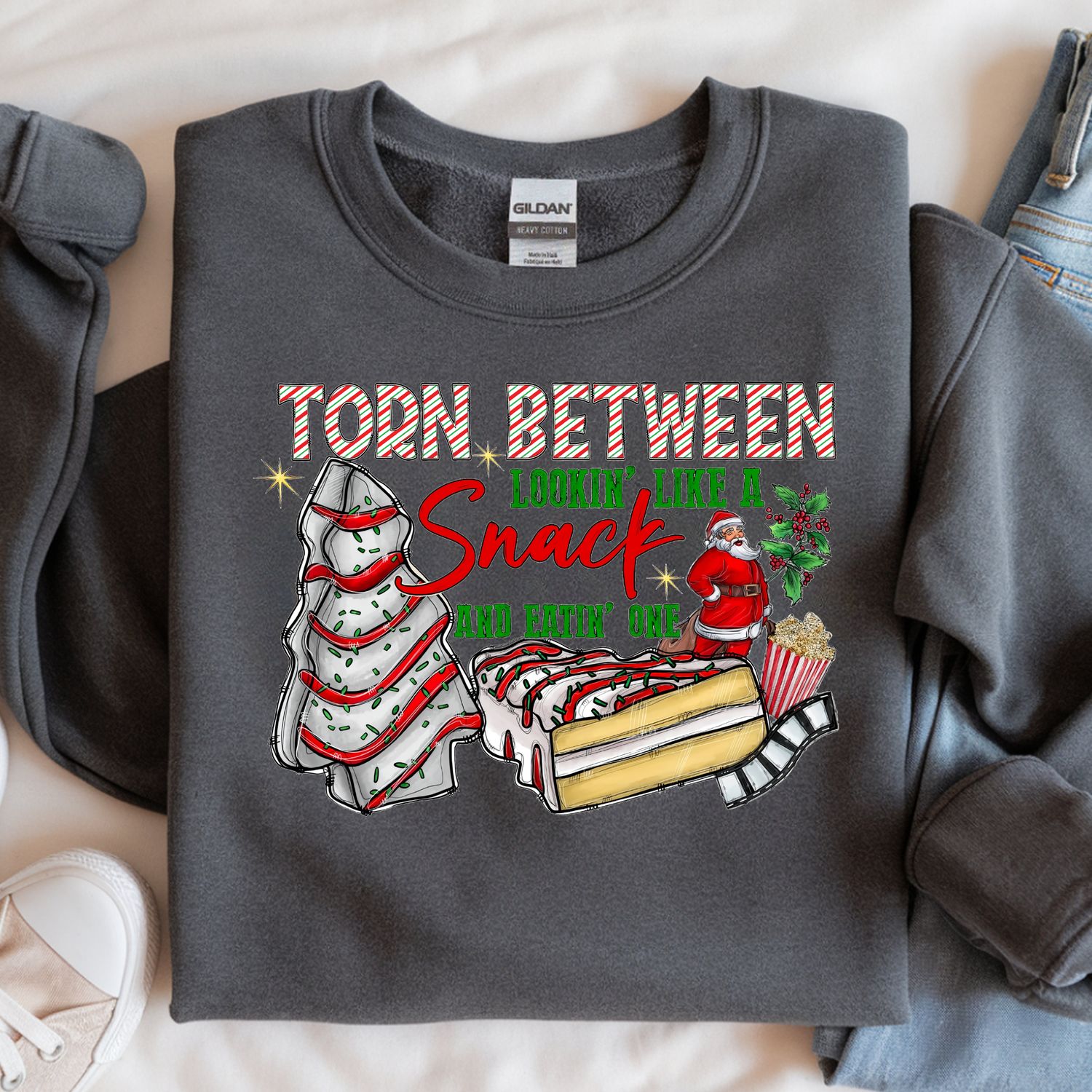 TORN BETWEEN LOOKING LIKE A SNACK AND EATING ONE