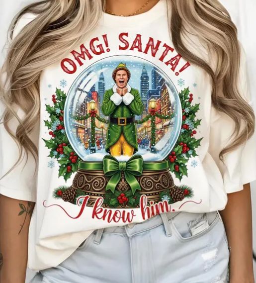 OMG! SANTA!! I KNOW HIM