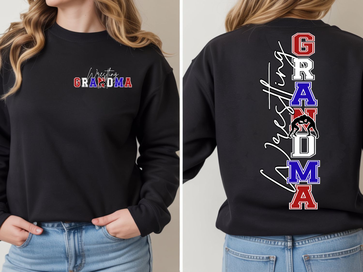 WRESTLING (MOM,DAD,GRANDMA,GRANDPA)