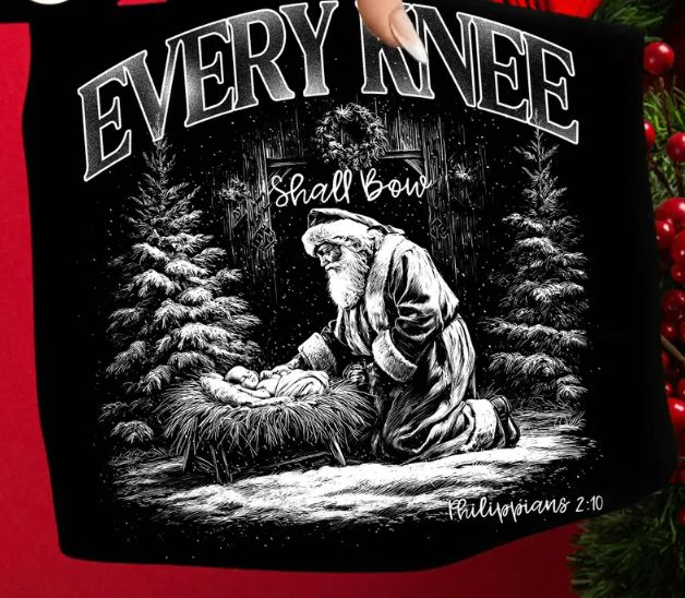 VINTAGE EVERY KNEE SHALL BOW