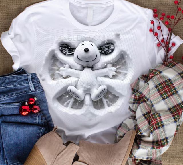 SNOOPY SNOW ANGEL