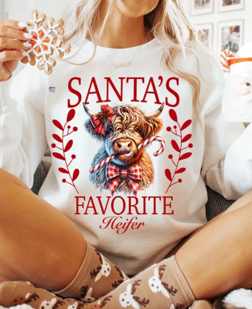 SANTA&#39;S FAVORITE HEIFER