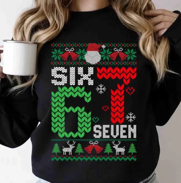 SIX/SEVEN UGLY CHRISTMAS SWEATER