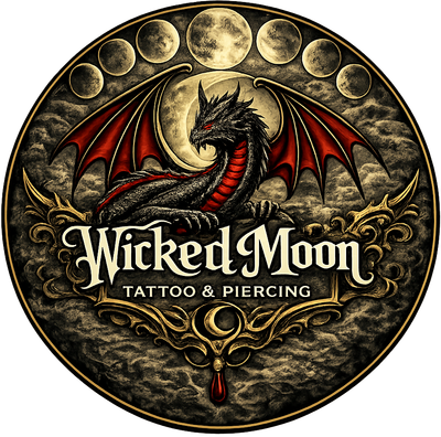WICKED MOON TATTOO AND PIERCING MERCH!!