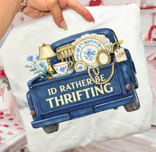 I'D RATHER BE THRIFTING