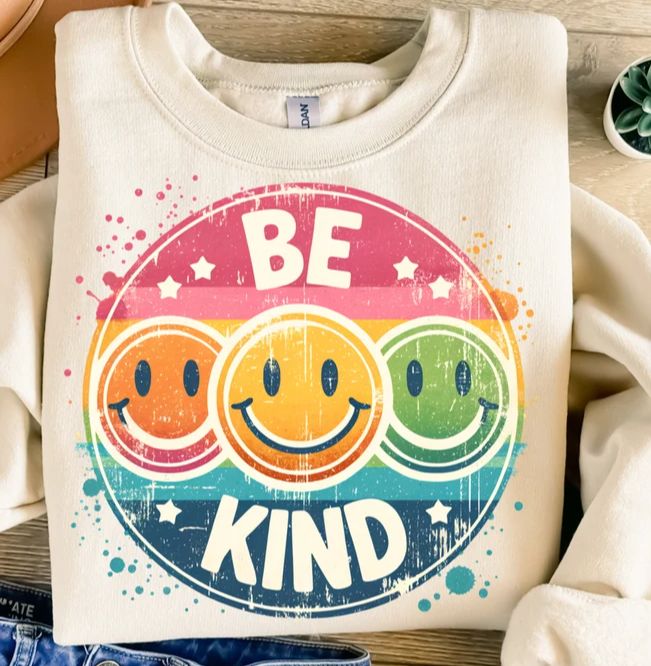 BE KIND SMILEY FACE
