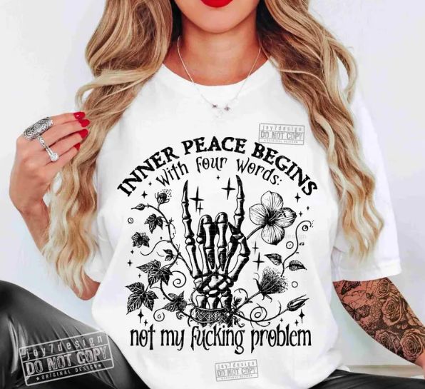 INNER PEACE BEGINS WITH 4 WORDS