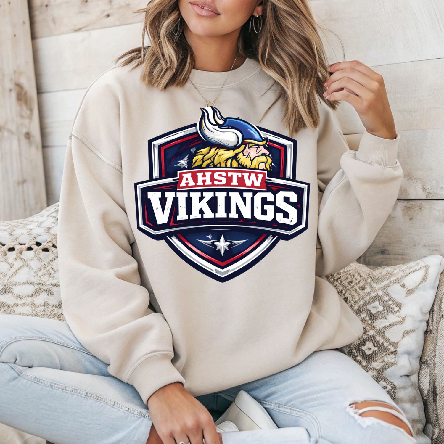 AHSTW VIKINGS Mascot Shield