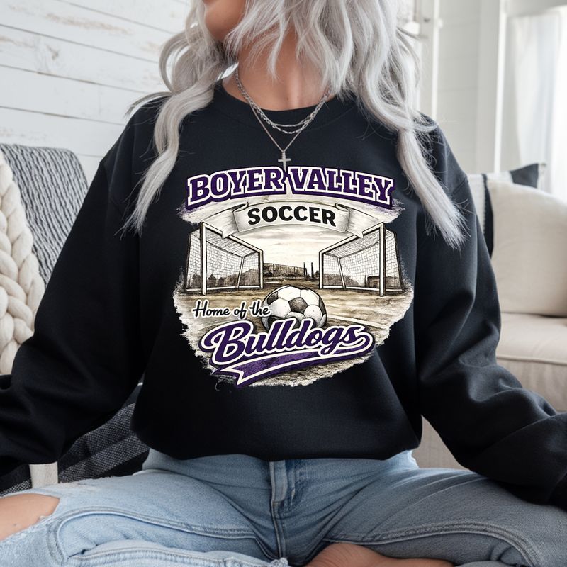 Boyer Valley Vintage Soccer School Spirit Shirt