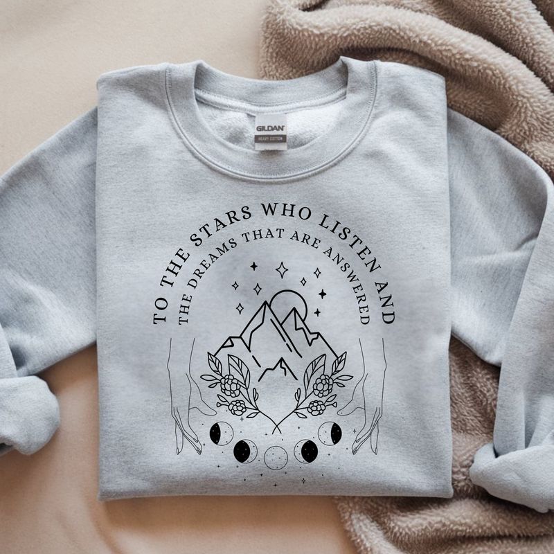 TO THE STARS THAT LISTEN ADN THE DREAMS THAT ARE ANSWERED