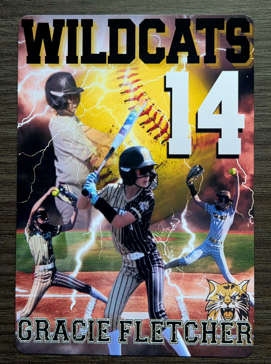 Custom Sports Magnets (3.5x5) – Personalized Athlete Keepsakes