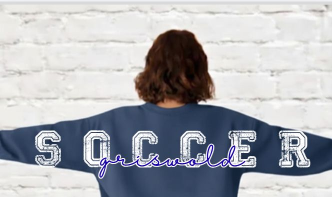 GRISWOLD SOCCER (OVERSIZED FRONT PRINT)