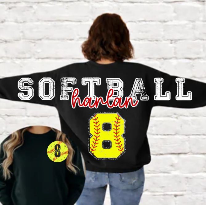 HARLAN SOFTBALL OVERSIZED