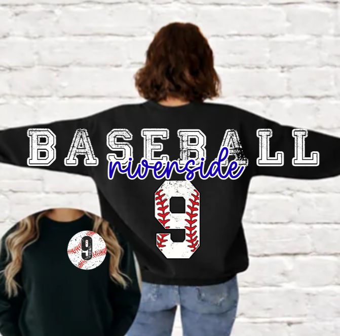 RIVERSIDE BASEBALL OVERSIZED