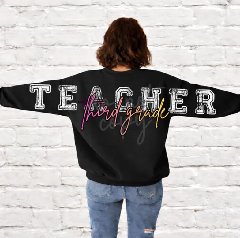 TEACHER (OVERSIZED PRINT)