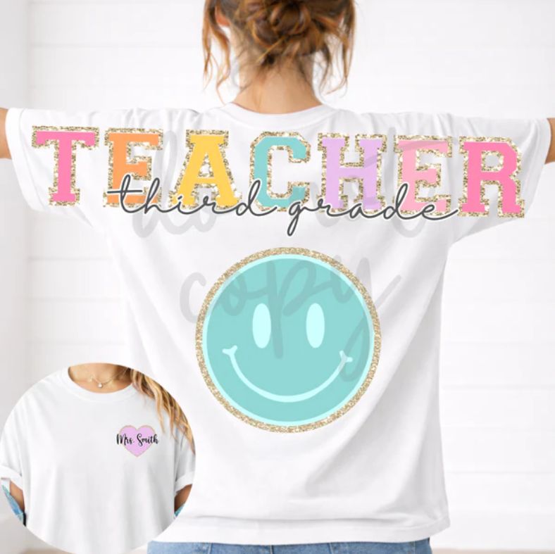 TEACHER (OVERSIZED PRINT)