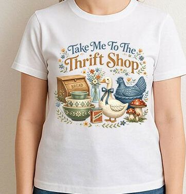 TAKE ME TO THE THRIFT SHOP