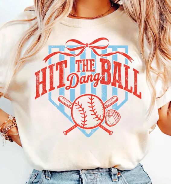 Hit The Dang Ball Croquette Bow