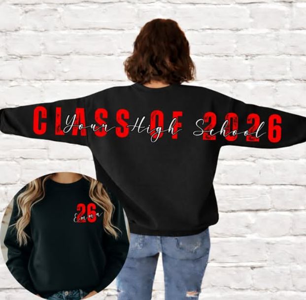 CLASS OF 2026 (OVERSIZED PRINT)