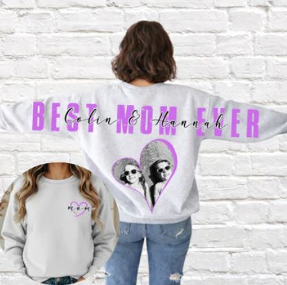 BEST MOM EVER (OVERSIZED PRINT)