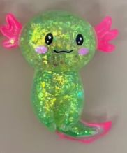 GLITTER AXOLOTL SQUISHY