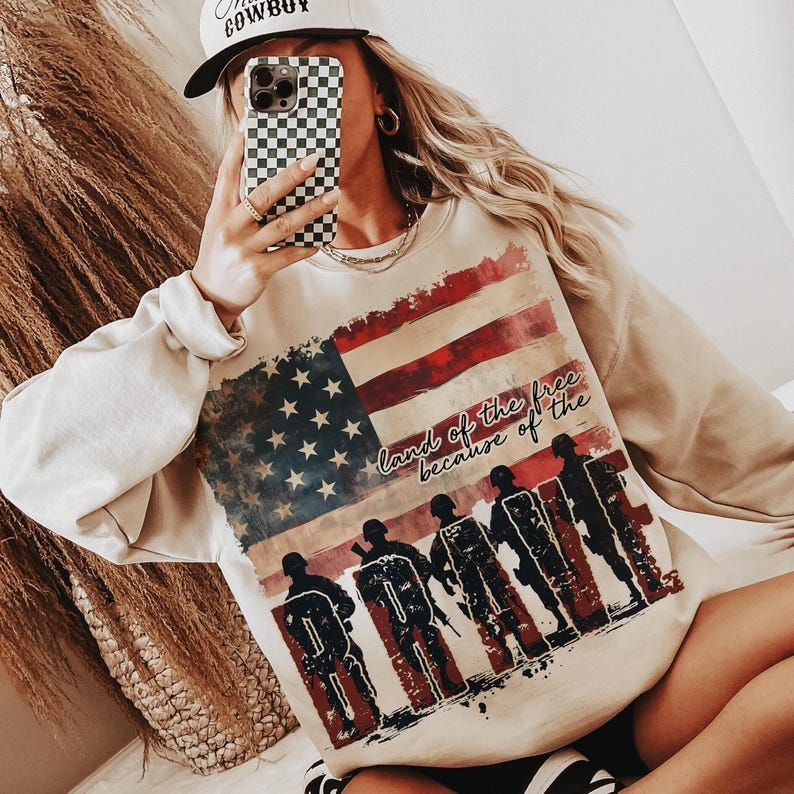 LAND OF THE FREE BECAUSE OF THE BRAVE