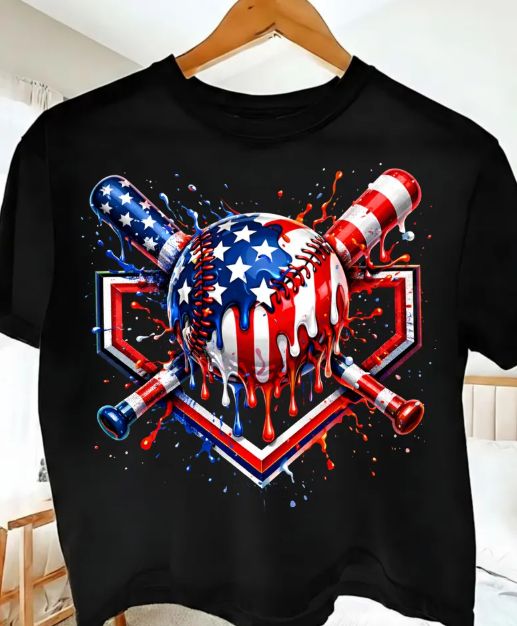 AMERICAN FLAG BASEBALL